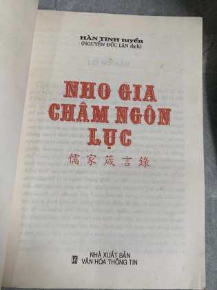 NHO GIA CHÂM NGÔN LỤC 
