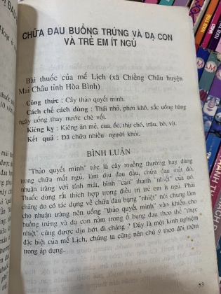 NHỮNG BÀI THUỐC KINH NGHIỆM BÍ TRUYỀN