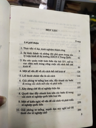 VỀ CẢI CÁCH VÀ MỞ CỬA Ở TRUNG QUỐC 