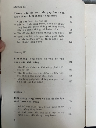 NGHỆ THUẬT BIẾT THẮNG TỪNG BƯỚC