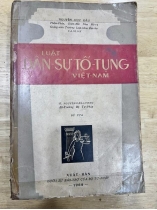 LUẬT TỐ TỤNG DÂN SỰ VIỆT NAM - NGUYỄN HUY ĐẨU