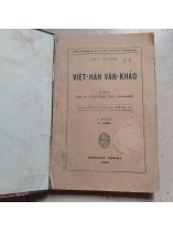 VIỆT HÁN VĂN KHẢO - PHAN KẾ BÍNH