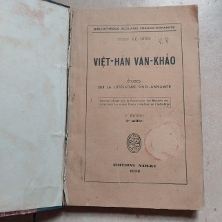 VIỆT HÁN VĂN KHẢO - PHAN KẾ BÍNH