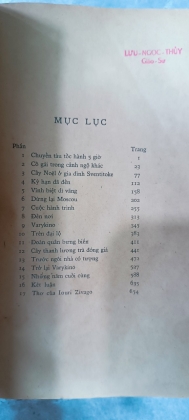 BÁC SĨ ZIVAGO