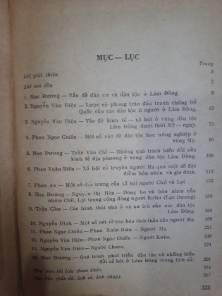 VẤN ĐỀ DÂN TỘC Ở LÂM ĐỒNG