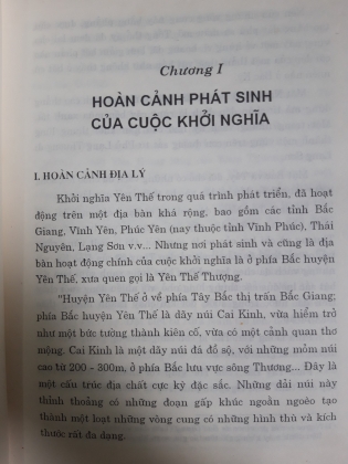 PHONG TRÀO NÔNG DÂN YÊN THẾ CHỐNG THỰC DÂN PHÁP XÂM LƯỢC (1884 - 1913)