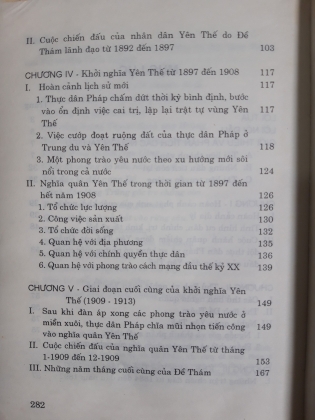 PHONG TRÀO NÔNG DÂN YÊN THẾ CHỐNG THỰC DÂN PHÁP XÂM LƯỢC (1884 - 1913)