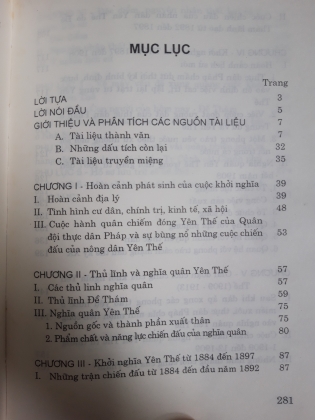 PHONG TRÀO NÔNG DÂN YÊN THẾ CHỐNG THỰC DÂN PHÁP XÂM LƯỢC (1884 - 1913)