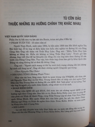 CÔN ĐẢO KÝ SỰ VÀ TƯ LIỆU