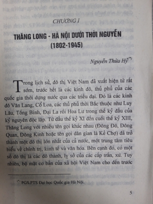 ĐÔ THỊ VIỆT NAM DƯỚI THỜI NGUYỄN