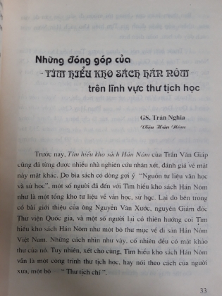 TRẦN VĂN GIÁP VỚI SỰ NGHIỆP BẢO TỒN DI SẢN VĂN HÓA DÂN TỘC