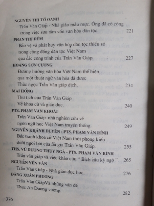 TRẦN VĂN GIÁP VỚI SỰ NGHIỆP BẢO TỒN DI SẢN VĂN HÓA DÂN TỘC