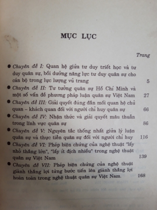 MỘT SỐ VẤN ĐỀ PHƯƠNG PHÁP QUÂN SỰ