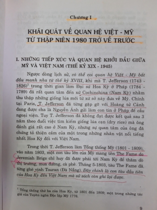 QUAN HỆ VIỆT MỸ THỜI KỲ SAU CHIẾN TRANH LẠNH (1990 - 2000)