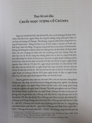 NGHỆ THUẬT CHĂMPA CÂU CHUYỆN CỦA NHỮNG PHO TƯỢNG CỔ