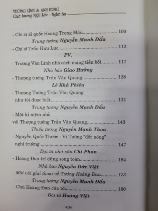TƯỚNG LĨNH VÀ ANH HÙNG QUÊ HƯƠNG NGHI LỘC - NGHỆ AN