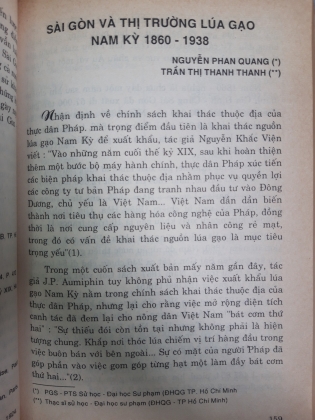 GÓP PHẦN TÌM HIỂU LỊCH SỬ VĂN HÓA 300 NĂM SÀI GÒN - TP. HỒ CHÍ MINH 
