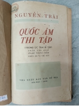 QUỐC ÂM THI TẬP - NGUYỄN TRÃI (TRẦN VĂN GIÁP CHÚ THÍCH)