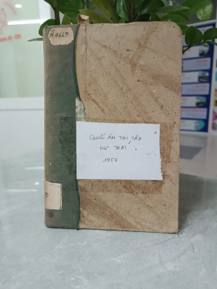 QUỐC ÂM THI TẬP - NGUYỄN TRÃI (TRẦN VĂN GIÁP CHÚ THÍCH)