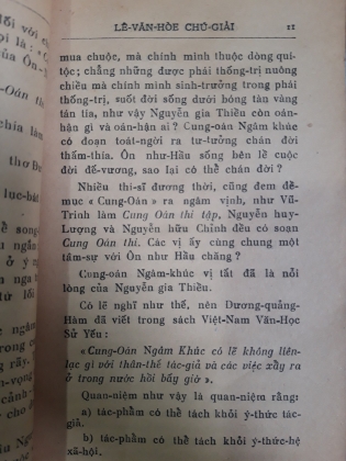 CUNG OÁN NGÂM KHÚC CHÚ GIẢI - LÊ VĂN HOÈ