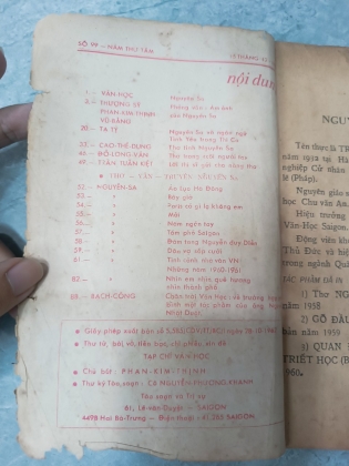TẠP CHÍ VĂN HỌC SỐ 99