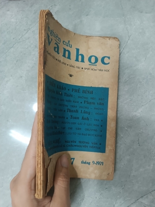 TẠP CHÍ NGHIÊN CỨU VĂN HỌC SỐ 7