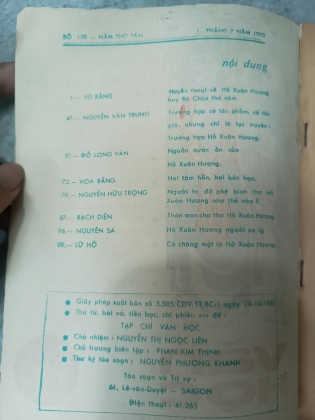 TẠP CHÍ VĂN HỌC SỐ 108