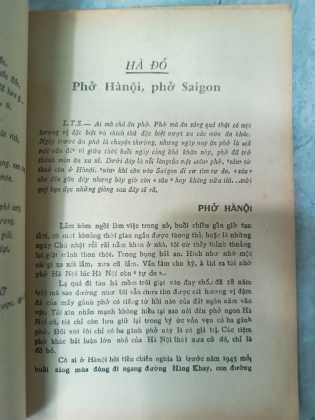 TẠP CHÍ VĂN HỌC: PHỞ TRONG THƠ VĂN DÂN TỘC