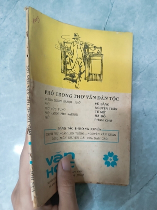 TẠP CHÍ VĂN HỌC: PHỞ TRONG THƠ VĂN DÂN TỘC