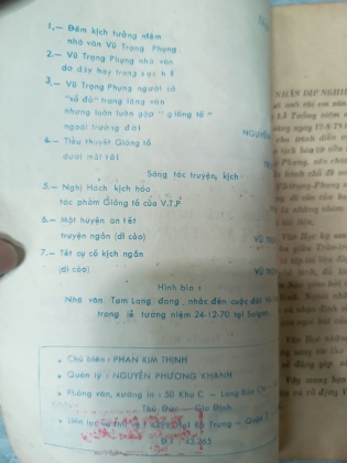 TẠP CHÍ VĂN HỌC SỐ GIAI PHẨM