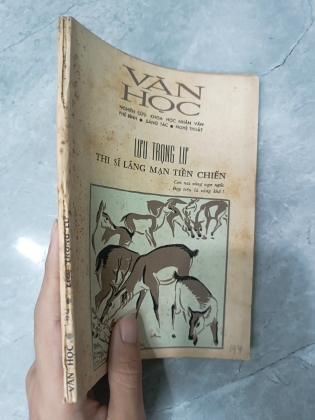 TẠP CHÍ VĂN HỌC: LƯU TRỌNG LƯ THI SĨ LÃNG MẠN TIỀN CHIẾN