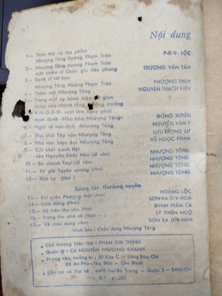 TẠP CHÍ VĂN HỌC SỐ GIAI PHẨM