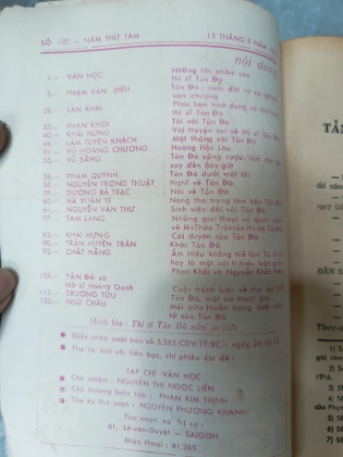 TẠP CHÍ VĂN HỌC SỐ 107