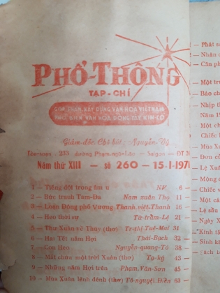 TẠP CHÍ PHỔ THÔNG 