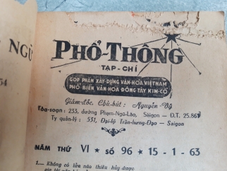 TẠP CHÍ PHỔ THÔNG 