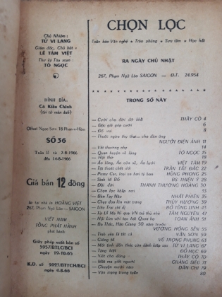 TẠP CHÍ CHỌN LỌC SỐ 36 