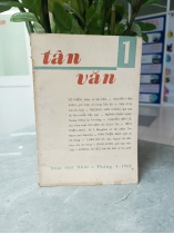 TẠP CHÍ TÂN VĂN SỐ 1