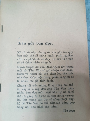 TẠP CHÍ TÂN VĂN SỐ 11
