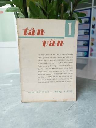 TẠP CHÍ TÂN VĂN SỐ 1