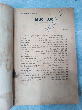 TẠP CHÍ TÂN PHONG TẬP 19 