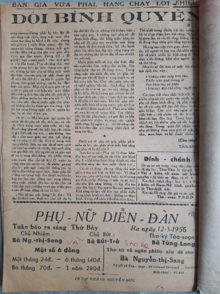 TẠP CHÍ PHỤ NỮ DIỄN ĐÀN SỐ 15