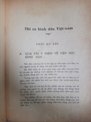 THI CA BÌNH DÂN VIỆT NAM