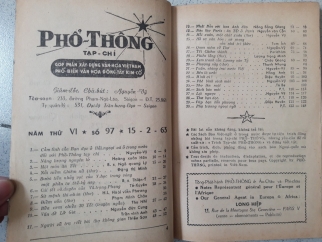 TẠP CHÍ PHỔ THÔNG