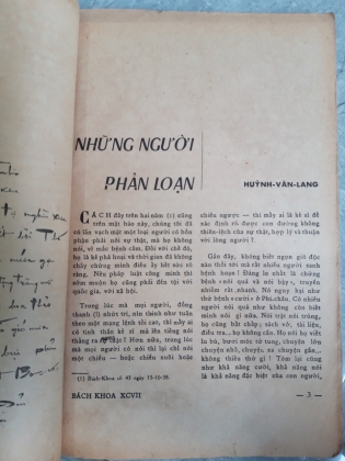 TẠP CHÍ BÁCH KHOA SỐ 97 