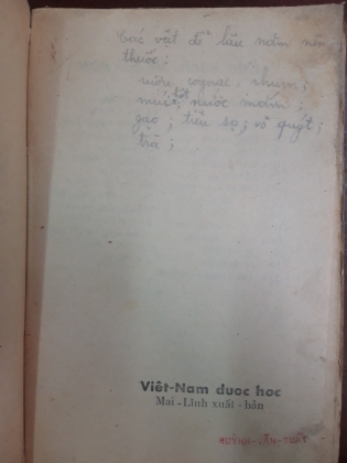 VIỆT NAM DƯỢC HỌC 