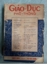 TẠP CHÍ GIÁO DỤC THỔ THÔNG  