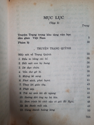 KHO TÀNG TRUYỆN TRẠNG VIỆT NAM 