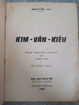 KIM VÂN KIỀU - LÊ XUÂN THUỶ