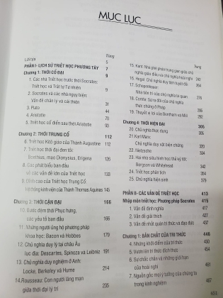 LỊCH SỬ TRIẾT HỌC VÀ CÁC LUẬN ĐỀ 