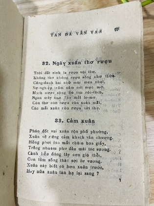 TẢN ĐÀ VẬN VĂN - nguyễn khắc hiếu 